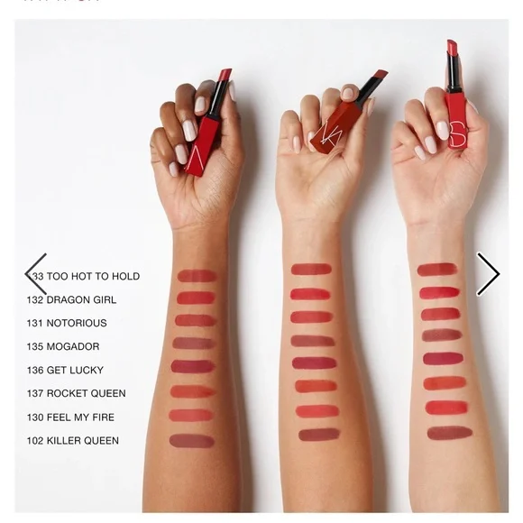 NWT NARS PowerMatte Lipstick Dragon Girl 132 - mini/travel size - Picture 6 of 9